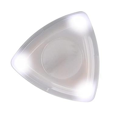 Imagem de Bateria de Substituição de Luz de Alta Sensibilidade da Guitarra de LED Brilhante (Branco)