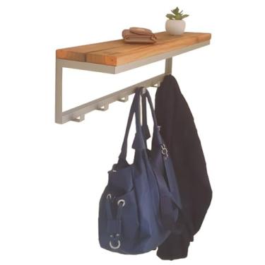 Imagem de Cabideiro Strassis Design SD-5005 Metal e Madeira Cor: Champanhe