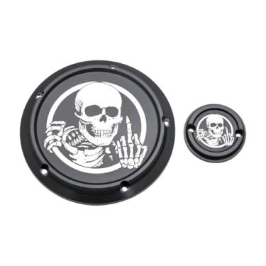 Imagem de Capa de motocicleta Derby Temporizador para Harley Softail Fat Bob 114 Heritage Low Rider S Slim Sport Glide Street Bob Breakout Deluxe Fat Boy