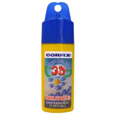 Imagem de Tinta Relevo 3d Corfix Brilhante 35ml - 14400, 308 - AMARELO OURO