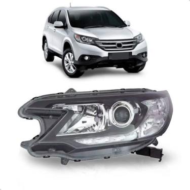 Imagem de Farol Crv 2012 A 2015 Eletrico Com Motor Com Projetor - SP ACESSÓRIOS,