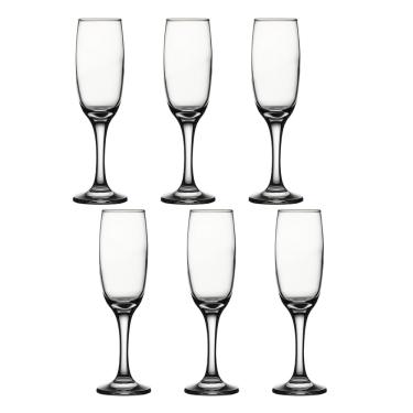 Imagem de Conjunto 6 Taças Champagne Vidro 190ml Eden Class Home