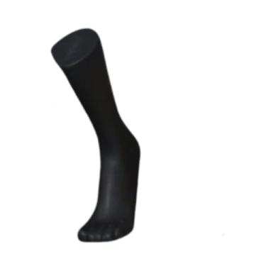 Imagem de YsXoWiui Modelo de Foot de Mannequim Macho, Suporte de Meias Men, Manikin Feet Photo Prop for Showcase , Longo Preto