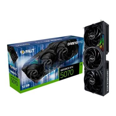 Imagem de Placa de Video Palit Geforce RTX 5070 Gamingpro 12GGB 192BITS OC NE75070019K9-GB2050A