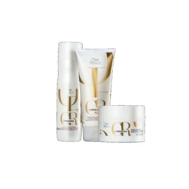Imagem de Kit Wella Oil Reflections Condicionador + Máscara + Shampoo
