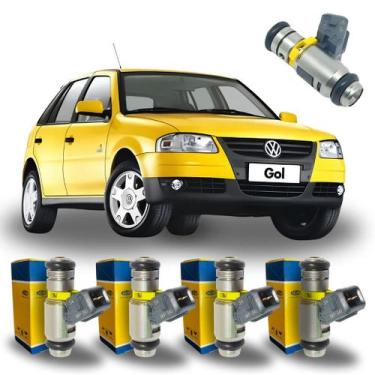 Imagem de 4 Bico Injetor de Combustível Gol / Parati 1.0 16V 1997 em Diante Magn