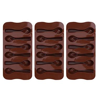 Imagem de 3pcs Não Bolo de Silicone Não Bolo Molde de Chocolate de Chocolate, Utensílios de Cozinha Ferramentas de Cozimento Diy para Bolos Chocolate Com Boa Flexibilidade e Vida Longa