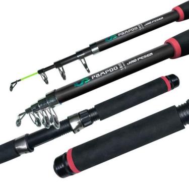 Imagem de Vara De Praia Telescópica JP Molinete Pampoo - Jaú Pesca, 2,10, Azul