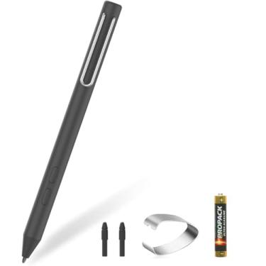 Imagem de Caneta Stylus para Microsoft Surface, compatível com Surface Pro X/8/7/6/5/4/3, Surface Book 3/2/1, Surface Go 3/2/1, Surface Laptop com sensibilidade de alta pressão 1024 (preto)
