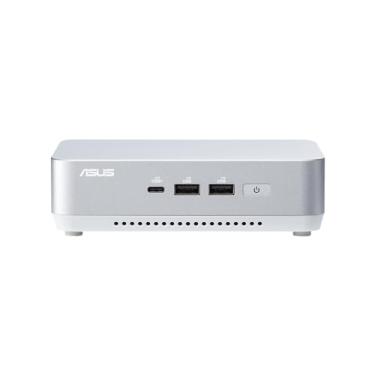 Imagem de ASUS NUC 14 Pro+ Barebone com Intel 14thGen Core Ultra 9 185H (Suporte NPU), até 96GB DDR5 RAM, Dual Storage, Thunderbolt 4, Wi-Fi 6E e Bluetooth 5.3, chassi de alumínio prateado, com suporte VESA