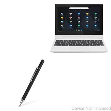 Imagem de BoxWave Caneta Stylus compatível com Lenovo C330 Convertible 2 em 1 Chromebook (11,6 polegadas) - Caneta Stylus capacitiva FineTouch, super precisa - Preto