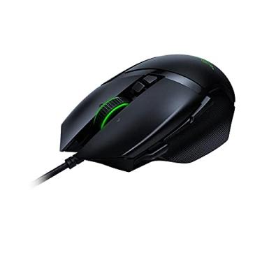 Imagem de Razer Basilisk Mouse para jogos: Sensor óptico de 16.000 DPI - Iluminação Chroma RGB - 8 botões programáveis - Interruptores mecânicos - Resistência de rolagem personalizável - Preto clássico