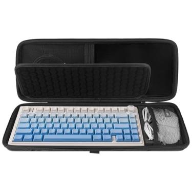 Imagem de TOCCOOL Capa de teclado mecânico de 84 teclas, 75% capa para teclado e mouse compatível com Redragon K673 PRO 75%, EPOMAKER x Aula F75, Womier S-K80 75%, Aula F75 Pro, ASUS ROG Azoth 75%