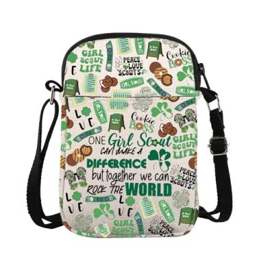 Imagem de ZJXHPO Bolsa transversal Scout Messenger Bag One Scout Can Make A Difference Carry On Bag Scout Leader Shoulder Bag, One Scout Cb