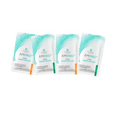 Imagem de Kit Creatina 150gr The One Supps + 30 unidades saches Aminnu central Nutrition Tangerina e Limão