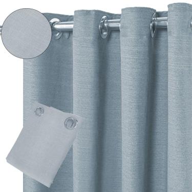 Imagem de Cortina 8 Furos Corta Luz 1 Folha 1.40x2.50m Janela Porta