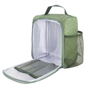 Imagem de Bolsa Térmica C/ Bolsos - Joy Verde