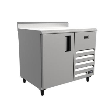 Imagem de Balcão De Encosto Refrigerado Venâncio 1m 127v Borda Espelhada Vcfrh10-32893