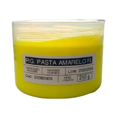 Imagem de Pigmento em pasta amarelo fluor 250 gramas - MOLECULAS