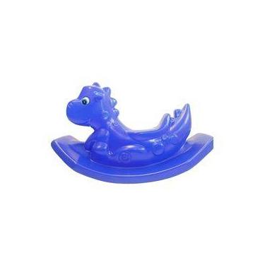 Imagem de Gangorra Plástica Dino  Ideal para Crianças Brincarem com Segurança e 