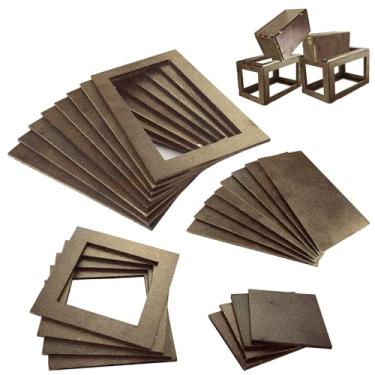 Imagem de 24 peças de cupons de soldagem, kit de soldagem de aço premium calibre 11, equipamento de soldagem de chapa de aço A36, kit de prática de soldagem de 3 x 12 cm 3 x 7 cm para iniciantes, MIG, TIG