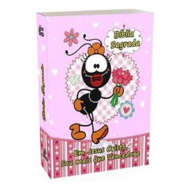 Imagem de Bíblia Para Crianças - Possui No Verso Da Bíblia Uma Mensagem Alertand