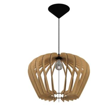 Imagem de Luminária Teto Tipo Pendente Cali Mdf - Completa Mdf Cru