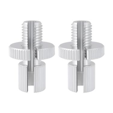 Imagem de Be In Your Mind 2 parafusos ajustadores de linha de cabo de embreagem de freio M10 x 1,25 parafuso de ajuste do acelerador para motocicleta, bicicleta, scooter, quadriciclo, prata