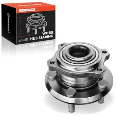 Imagem de A-Premium Rolamento de roda dianteira e conjunto de cubo com 5 terminais compatíveis com Dodge Charger 2007-2021, Challenger 2017-2022, Magnum 2005-2008, Chrysler 300 2005-2022, somente AWD