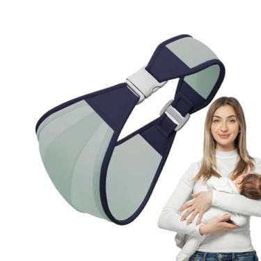 Imagem de Sling para carregar bebê, Sling para carregar bebês-Porta-bebês Porta-crianças Porta-estilingues leve para crianças,Estilingues para crianças, porta- simples ajustável para casa, mãe,