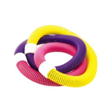 Imagem de menolana Aro de fitness com peso, bambolê macio para adultos, ferramenta de treinamento de cintura, academia doméstica, portátil, 3 cores, exercitador de, M