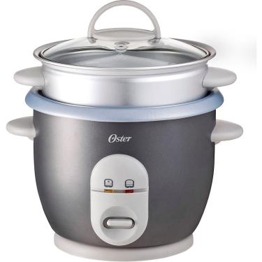 Imagem de Panela de Arroz Oster Para 3 Copos Com Recipiente Interno Antiaderente Acompanha Vaporeira - 220V