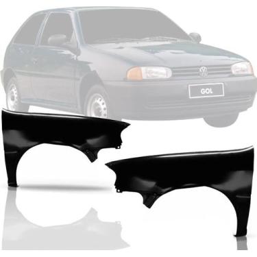 Imagem de Paralama Volkswagen Gol Bola 1995 1996 1997 1998 1999 - SBC Peças, Esq