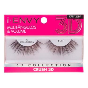 Imagem de Cílios Postiços Kiss NY I-Envy  3D Collection, 126