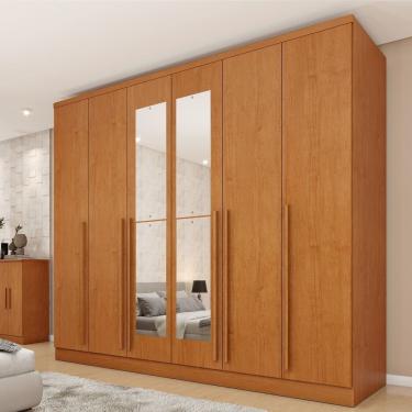 Imagem de Guarda-roupa Casal 6 Portas Portugal Espresso Móveis Cinamomo