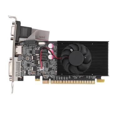 Imagem de 2GB Placa Gráfica DDR3 64BIT PCI E, Silent Desktop Computer Gaming Placa Gráfica para 10 11 7 8 Com Suporte para DirectX 11, Baixa Temperatura, Mini Tamanho para Portabilidade,