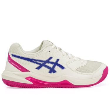 Imagem de Tênis Asics Gel Dedicate 8 - Clay Saibro - Branco Off