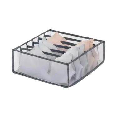 Imagem de Caixa Organizadora De Tecido Com 6/7/11 Compartimentos Para Armazename