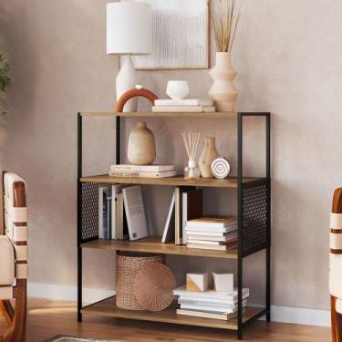 Imagem de Estante Multiuso Industrial 77cm com Prateleiras Alure Mel Z54 - Mpoze