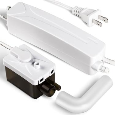 Imagem de MSELTOS Bomba De Condensado Hvac Mini-Split 66 Pés E 10,6 Gph, 115 V/230 V Com Interruptor Segurança Automático, Remoção Condensação Ca Para Sistema Ar-Condicionado, Forno, Desumidificador, Máquina