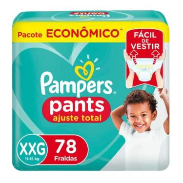 Imagem de Fralda PAMPERS PANTS XXG com 78 unidades, XXG, 78