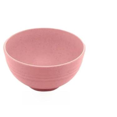 Imagem de Kit 4 Tigelas Bowl Fibra de Bambu Sobremesas 650ml (BEGE)