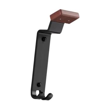 Imagem de Generic Suporte de capacete motocicleta de capacete rack de montagem na parede de parede de manchas de engrenagem rack para chapéu de bicicleta