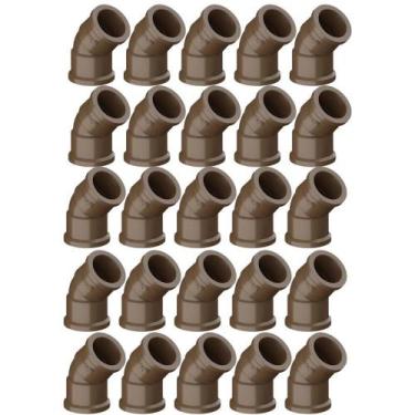 Imagem de Kit Com 25 Unidades Joelho Soldável 45º 25Mm Tigre