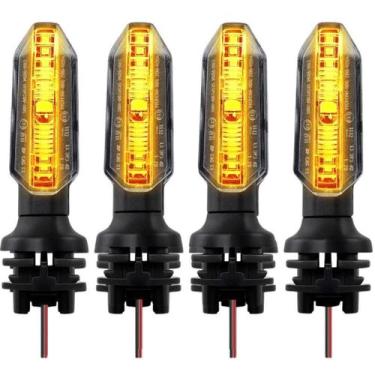 Imagem de Kit 4 Pisca Led Seta Cb Twister 250 Fan 160 Titan 160 Fixo - First-opt