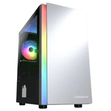 Imagem de Gabinete Gamer Cougar Purity, Mini Tower, RGB, White - Ref.385pc40.0002