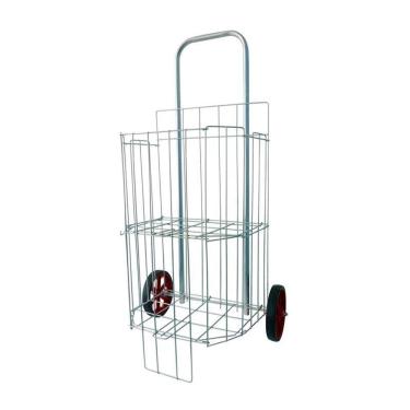 Imagem de Carrinho Feira Zincado Dobrável
