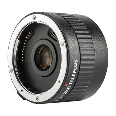 Imagem de VILTROX C-AF 2X II Conversor extensor teleconversor de foco automático 2.0X para lentes teleobjetivas Canon EF Mount 135 mm f/2L, 200 mm, 300 mm, 400 mm, 600 mm, 70-200 mm, 100-400 mm e câmera DSLR