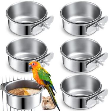 Imagem de Tigela de água para alimentação de animais de estimação Sabary em aço 