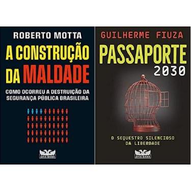 Imagem de Kit 2 Livros Roberto Motta E Fiuza Passaporte 2030 + A - Avis Rara